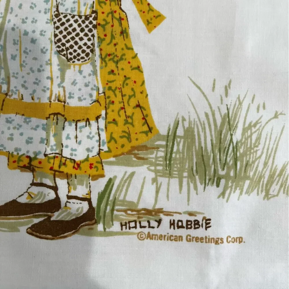 NEW Springmaid Holly Hobby Vintage 70s Double Sided Standard Pillowcase MINT - Picture 9 of 16